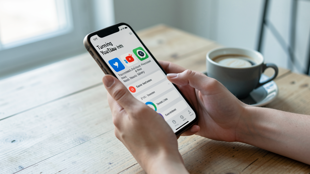 Editorial image illustrating Turning YouTube into Your Personal Ad-Free Music Library