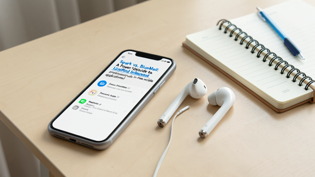 Editorial image illustrating Spark vs. BlueMail: A Power User’s Guide to Unified Inboxes